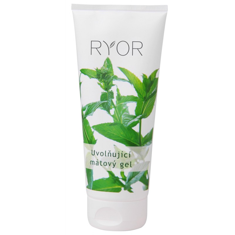 Obrázok RYOR Face & Body Care uvoľňujúci mätový gél  200 ml