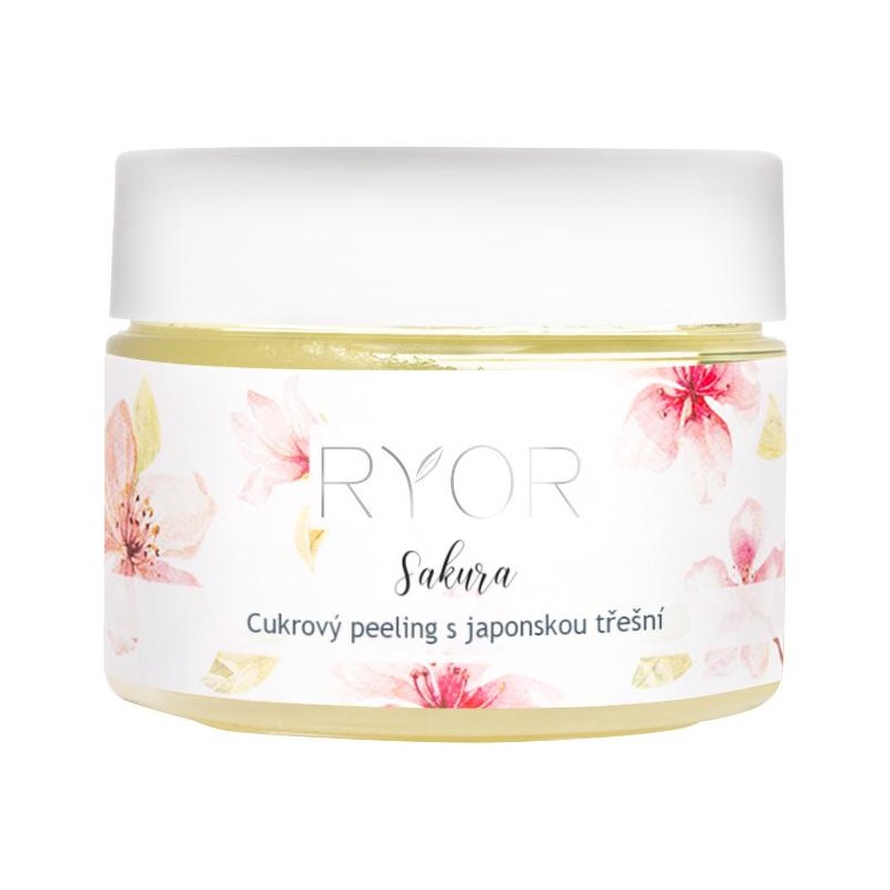 Obrázok RYOR Face & Body Care cukrový peeling pre jemné čistenie a výživu pokožky  325 g