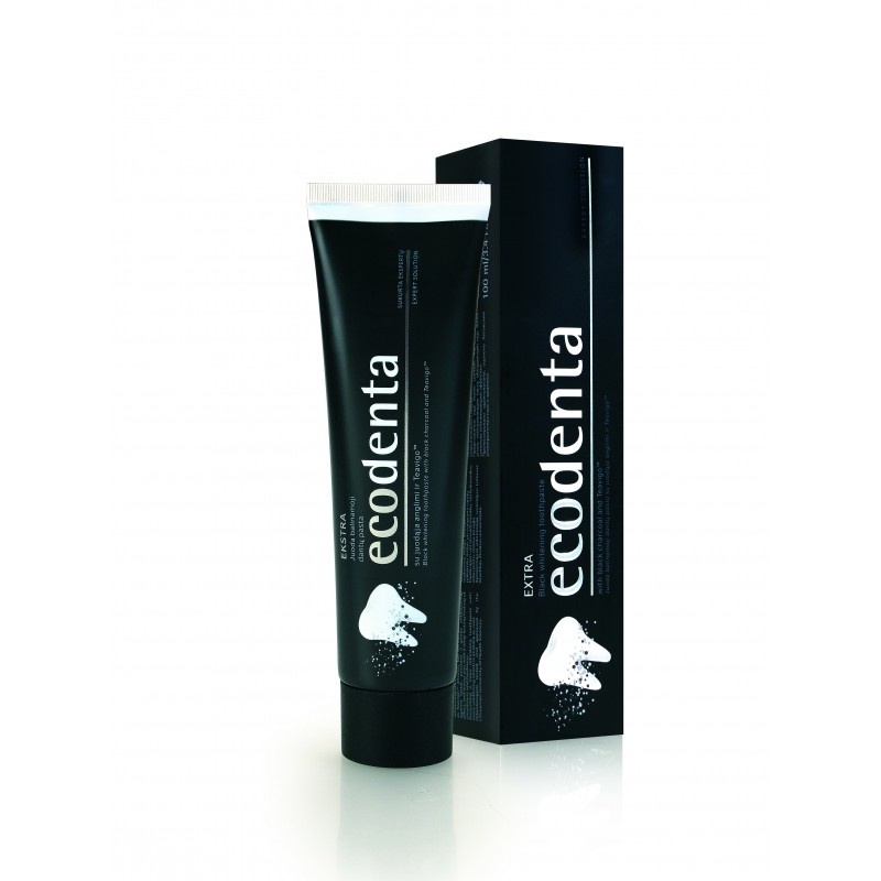 Obrázok ECODENTA Black Whitening Toothpaste Zubná pasta 100ml