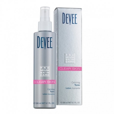 Clear Skin upokojujúce čistice tonikum bez alkoholu 200ml - Devee