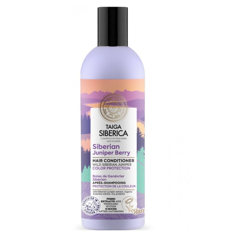 Obrázok Taiga Siberica Prírodný kondicionér na ochranu farbených vlasov 270 ml - Natura Siberica