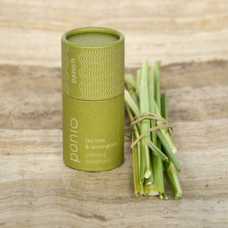 Prírodný deodorant Tea tree & lemongras 60g - Ponio